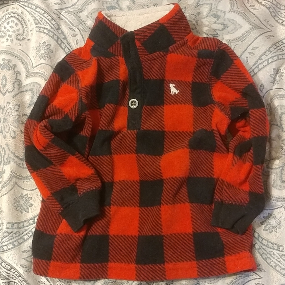 Carter's Infant Buffalo Print Fleece Jacket